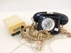 A Silver Jubilee 1977 blue telephone