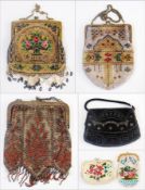 Various beaded evening bags (6)