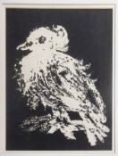 Black and white print 
After Pablo Picasso 
The small dove (see verso for details)