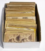 Approximately 120 stereoscopic viewer slides, Victorian and later including some from the "B-P"