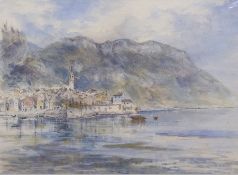 Watercolour drawings
Three late nineteenth century watercolours 
Armadi, Taggia
Near San Remo by