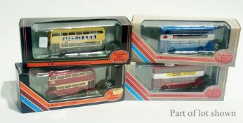 Exclusive First Edition buses 1:76 scale, boxed, 35 approx. (1 box)