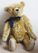 Whittle-le-Woods collector's bear, gold plush body with long arms, hump back and growler, 46cm high