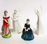 Royal Doulton china figure "Awakening", another "Sister and Brother", another "Gemma" HN3168,