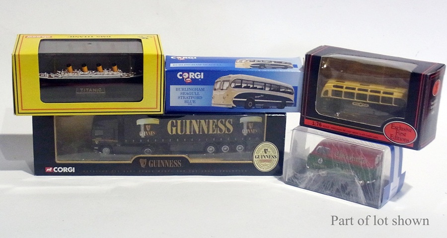 Quantity of Corgi Classics, together with Gilbow first edition diecast models, lorries, coaches,