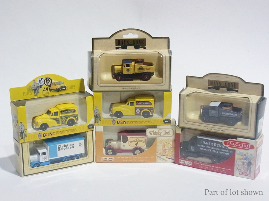 Quantity of Lledo Days Gone and Trackside models, approx. 30, boxed
