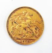 Sovereign dated 1903   Condition Report  Please contact the Auctioneer for details regarding