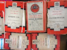 A quantity of assorted maps, ordnance surveys, ordnance sheets (rolled) and others (3 boxes and