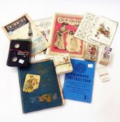 Cavanders Army Club stereoscopic cigarette cards with viewer, Wix & Sons Henry cards, Infants