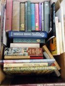 Quantity of books on Art and Art History and two Folio Society volumes (2 boxes)    Condition Report