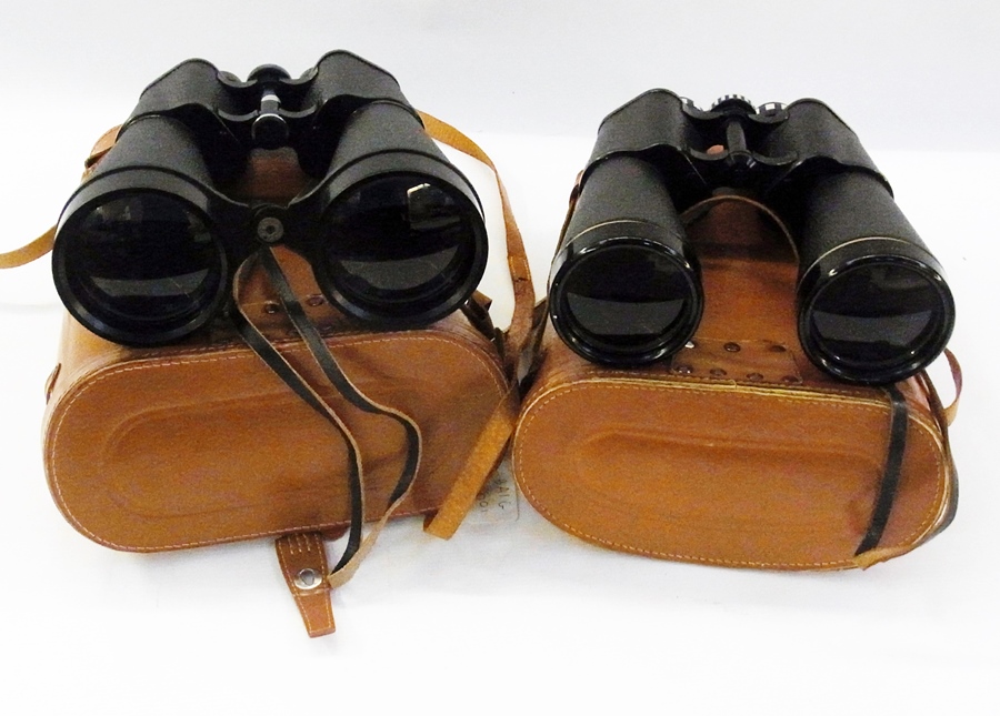 A pair of Viper 20x80 binoculars in fitted case, a pair of Fieberman & Gortz 20x70 binoculars in - Image 3 of 3