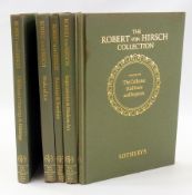 "The Robert Von-Hirsch Collection - volumes 1-5", pub. Sotherby's London, 1978, bound, 4 volume