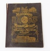 "Monograms and Heraldic Designs", Pub. Wilkinson, Heywood & Clark, London, 1862 with coloured