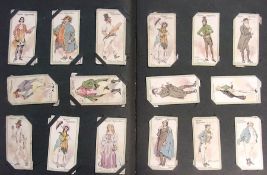 A large quantity of assorted cigarette cards, to include:- album circa 1913 with Wills Cigarette