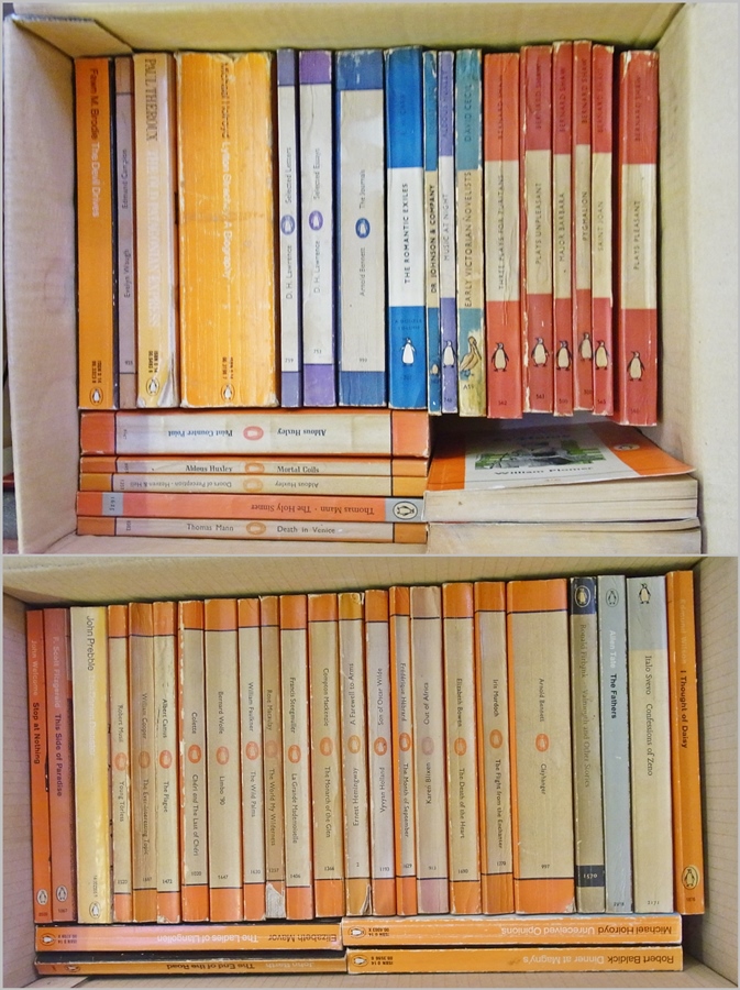 A quantity of Penguin books including copy number 1 "Arial" and copy number 3 "Poets Pub" (2 boxes) - Image 4 of 6