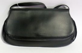 A Coccinelle black leather handbag and dust bag