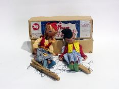 Two Pelham puppets - Dutch girl and boy (both boxed)