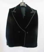 Lipmans taylors handmade velvet dinner jacket circa 1980's