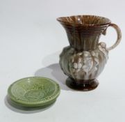 Wade Queen's Silver Jubilee dish decorated with wild animals, Wade pipe stands, tortoise, collectors