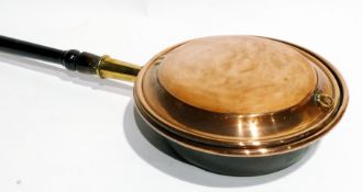 Two copper warming pans (2)