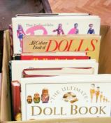 Collectors History book and nine other doll books