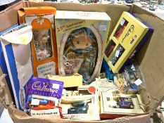 A quantity of diecast models to include:- a Corgi Thornicroft bus, Lledo boxed vintage models, a