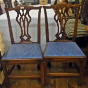 Pair of 18th century country Chippendale
