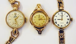 Lady's 9ct gold Tudor Royal wristwatch w