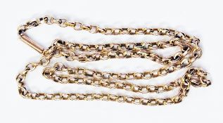 9ct gold chain necklace, 7g approx.