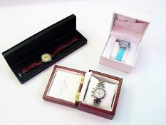 Two gent's Stauer wristwatches (boxed) a