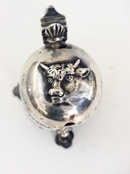 Edwardian silver Colmans Mustard post in - Image 3 of 4