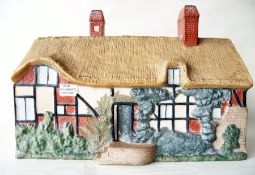 A Goss model of Ann Hathaway's cottage, 15.5cm high
