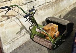 Webb petrol cylinder lawnmower