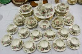 Wedgwood china dinner and tea service for twelve persons "Charnwood" pattern, including dinner