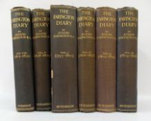 Farington, Joseph
"The Farington Diary -  Volumes 1,2,3,4,5,and 8", pub. Hutchinson & Co, London,