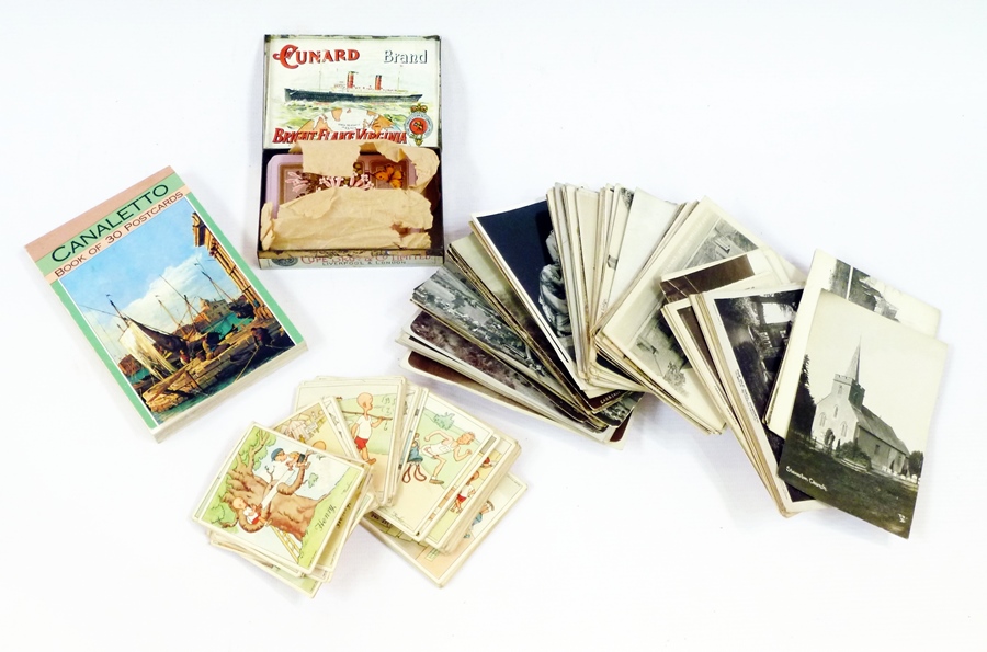 A quantity of J.Wix & Sons Ltd cigarette cards with illustrations by Carl Anderson, a quantity of
