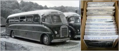 A quantity of later printed bus-related photographs including:- Maidstone & District Motor