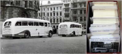 A quantity of later printed bus-related photographs, including Derby City Transport, Crosville,