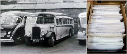 A quantity of later printed bus-related photographs including:- Avalon Coaches, Western National,