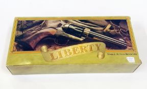 An Italian repro 1851 American Navy revolver (boxed) (non firing, barrel blocked)