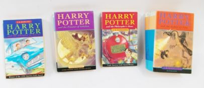 Small quantity of books to include:- 
Rowling, J.K.
Harry Potter books 1-4
sporting biographies,