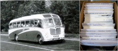 A quantity of later printed bus-related photographs including:- East Yorkshire Motor Services
