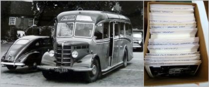 A quantity of later printed bus-related photographs including:- Walsall Corporation, Coventry