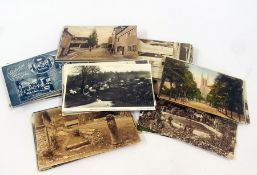 Assorted early twentieth century postcards of Gloucestershire (100 approx.)