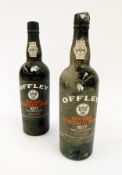 Twelve bottles of Offley's Boa Vista 1977 Vintage Port