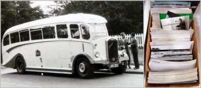 A quantity of later printed bus-related photographs including:- Western SMT, Oxford Motor