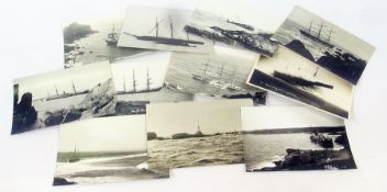 Assorted early twentieth century postcards of shipwrecks, Scilly Isles (11)