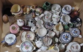 Large quantity of decorative ceramics including Wedgwood, Dresden, Royal Copenhagen, etc.