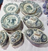 A Wedgwood "Ivanhoe" part dinner service