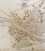 19th century town plan of Florence 
After E. Turrell and 
Another of Lisbon 
After J. Henshall (2)